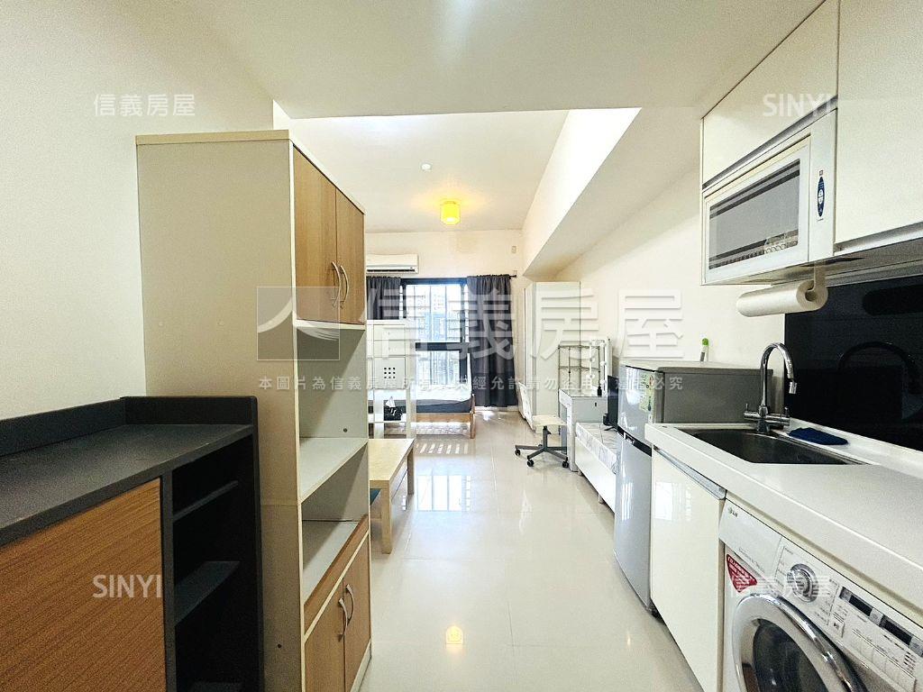 雙捷金鑽－後棟安靜小資套房屋室內格局與周邊環境