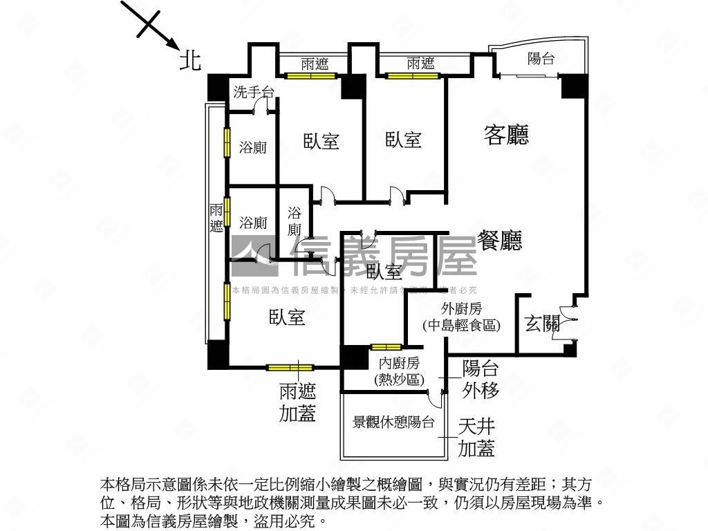 大安鉅作｜獨藏景觀名邸房屋室內格局與周邊環境