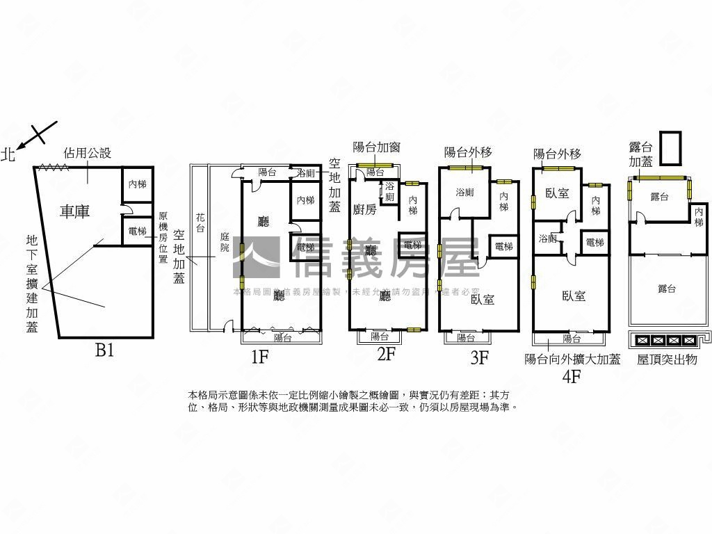 南勢公園別墅電梯透天２房屋室內格局與周邊環境