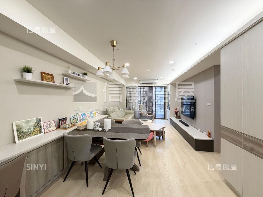 活力城‧質感三房車位房屋室內格局與周邊環境