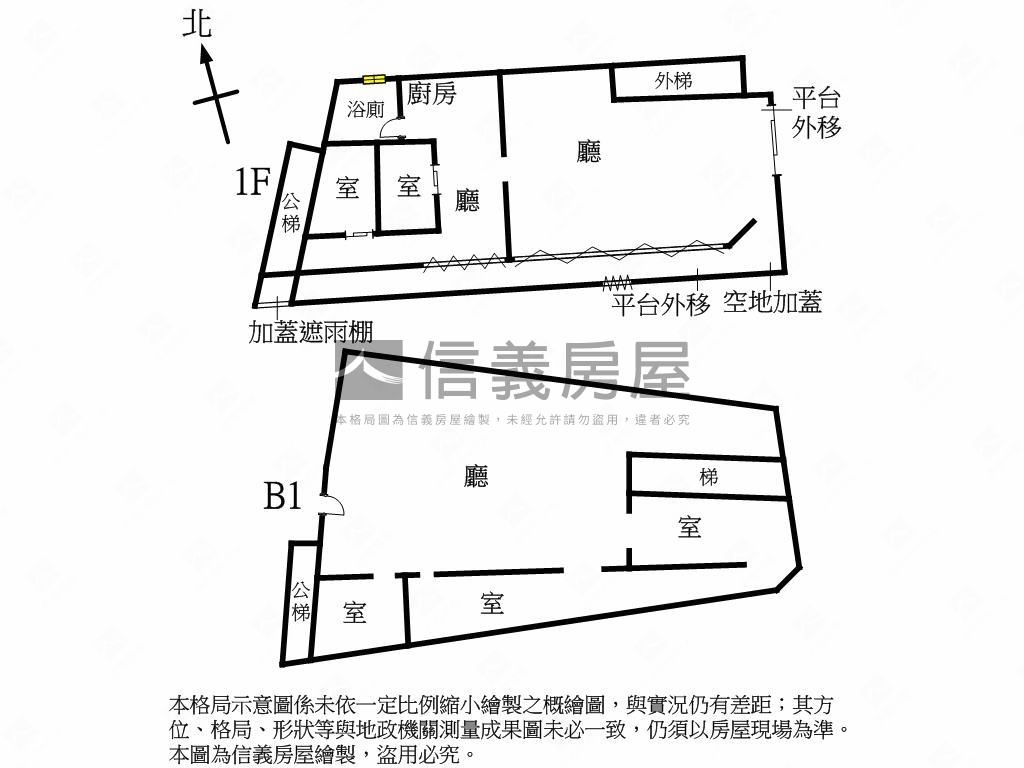 近車站一樓好停車房屋室內格局與周邊環境