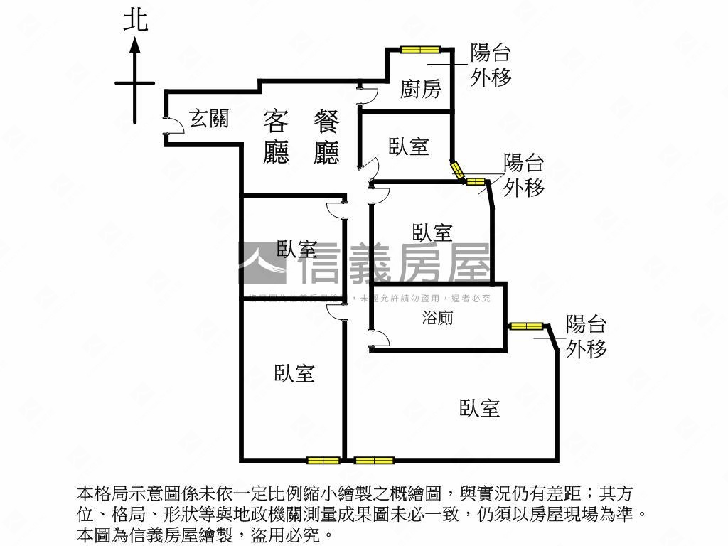 【新案】敦南邊間捷運美廈房屋室內格局與周邊環境