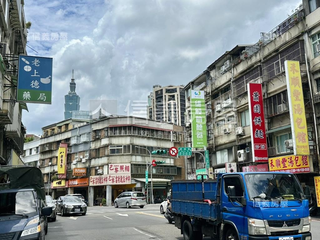 信義廣慈街邊小店面房屋室內格局與周邊環境