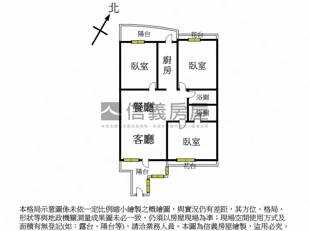 鄉林法國三房平車房屋室內格局與周邊環境