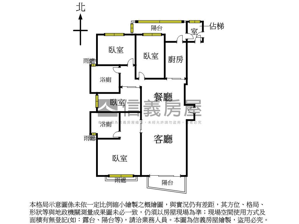 美麗島四房車位景觀豪邸房屋室內格局與周邊環境