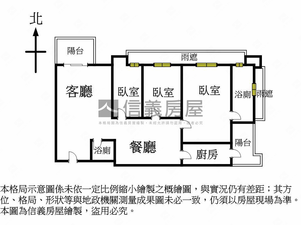 新案★信義一品★高樓美景房屋室內格局與周邊環境