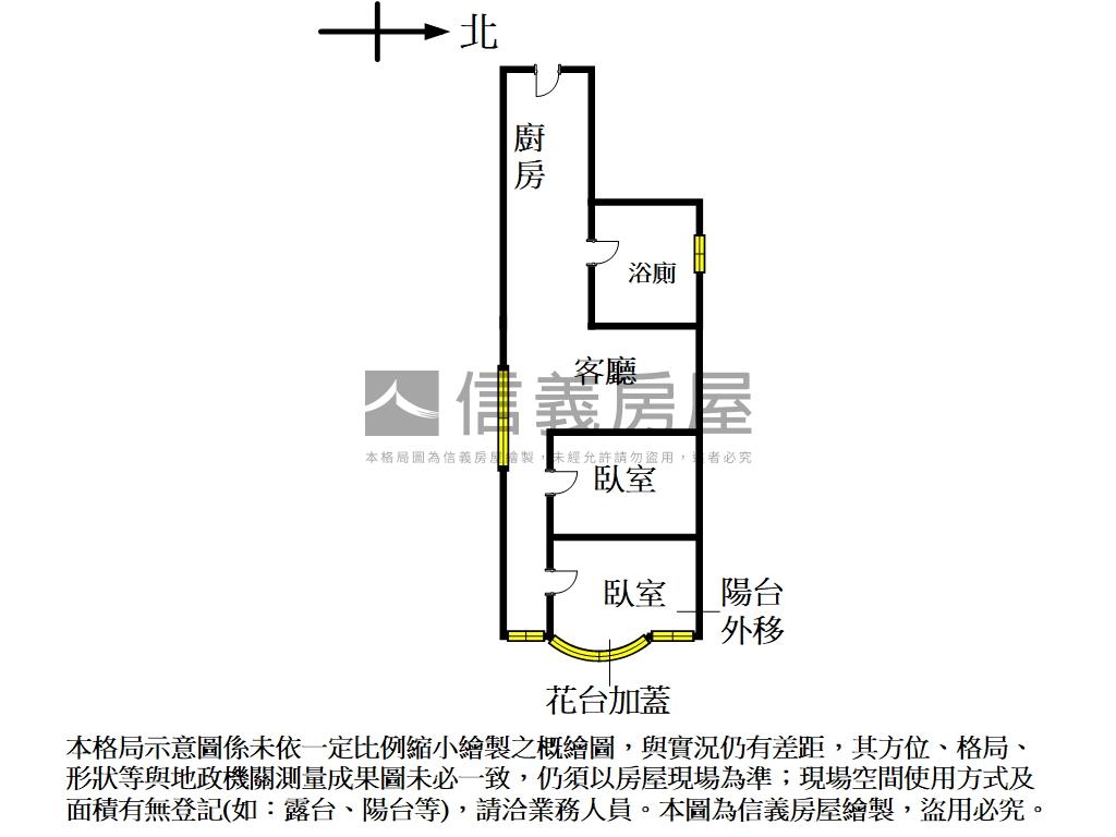 延平北路電梯２房房屋室內格局與周邊環境