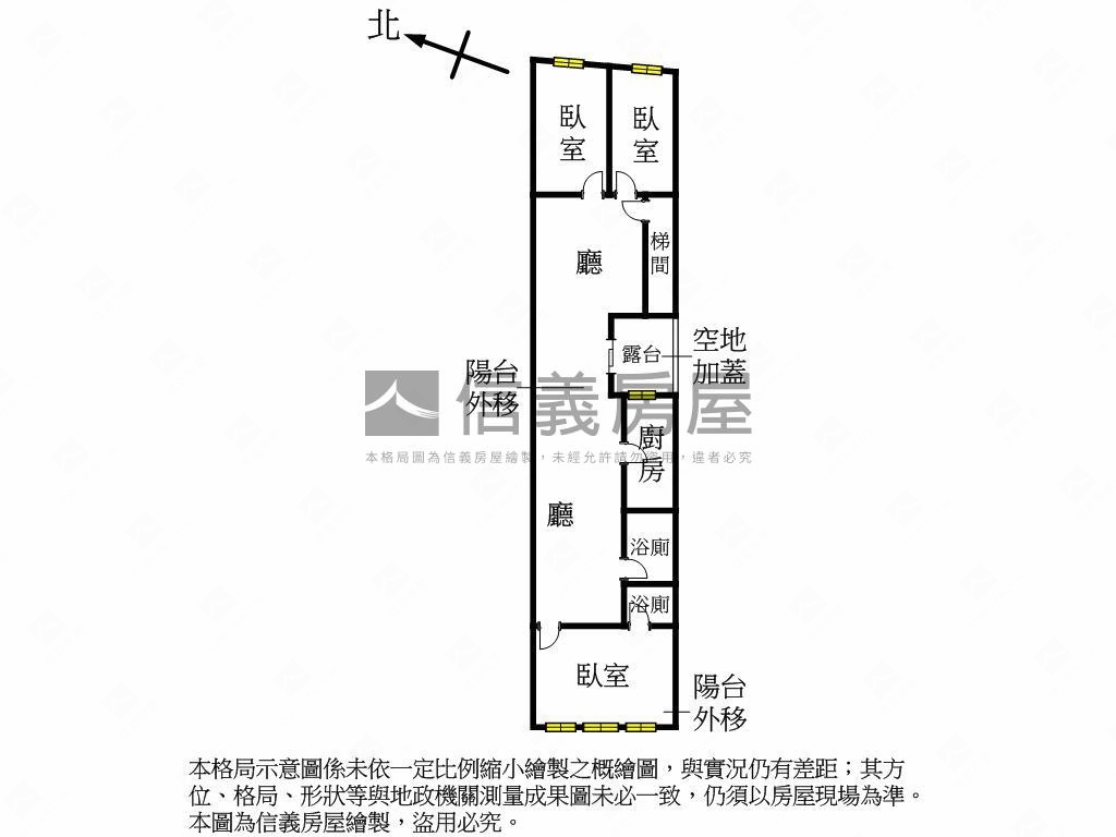 運動公園大空間二樓房屋室內格局與周邊環境