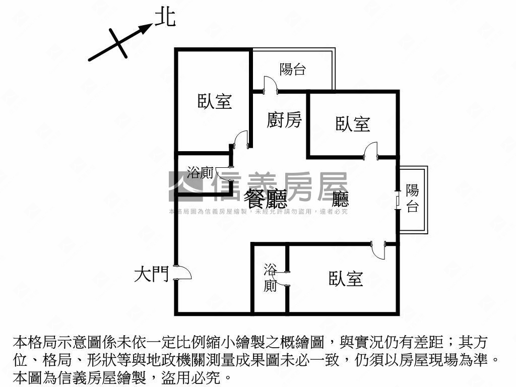 俗！遠６三房平車房屋室內格局與周邊環境