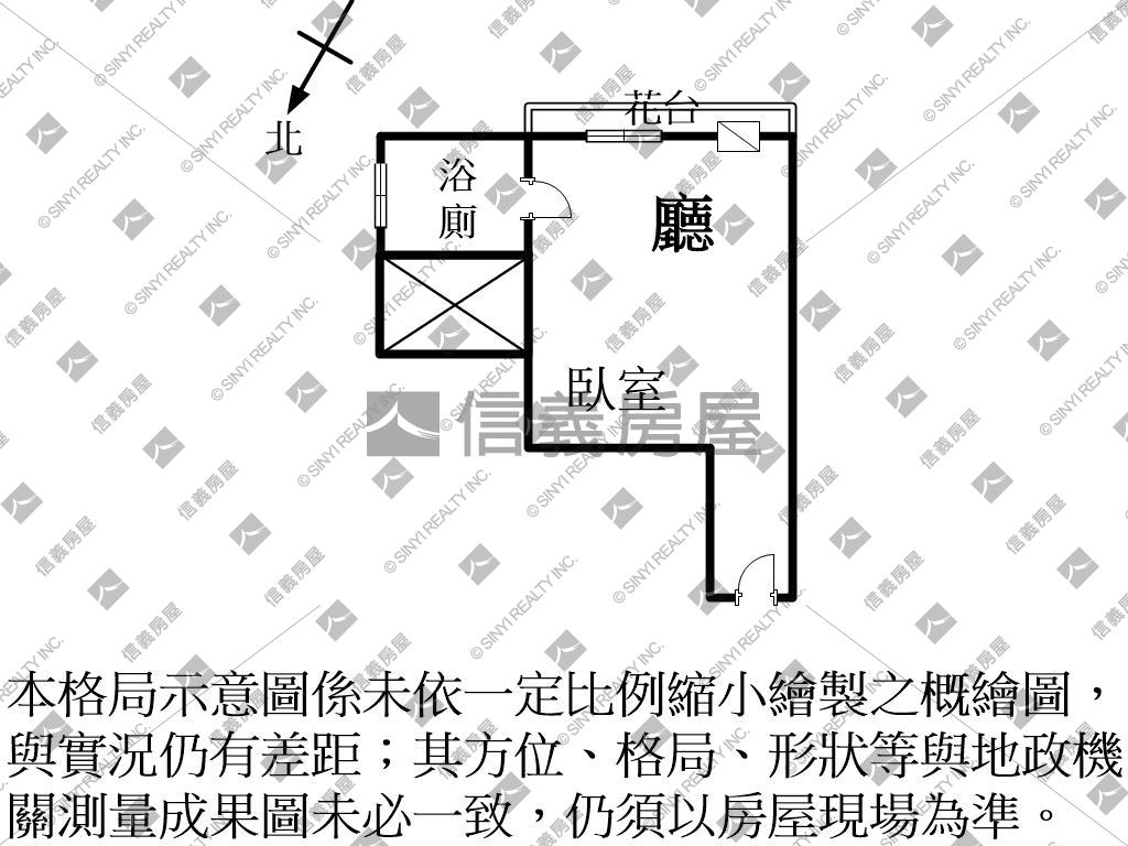 西區城市經典低總價優套房房屋室內格局與周邊環境