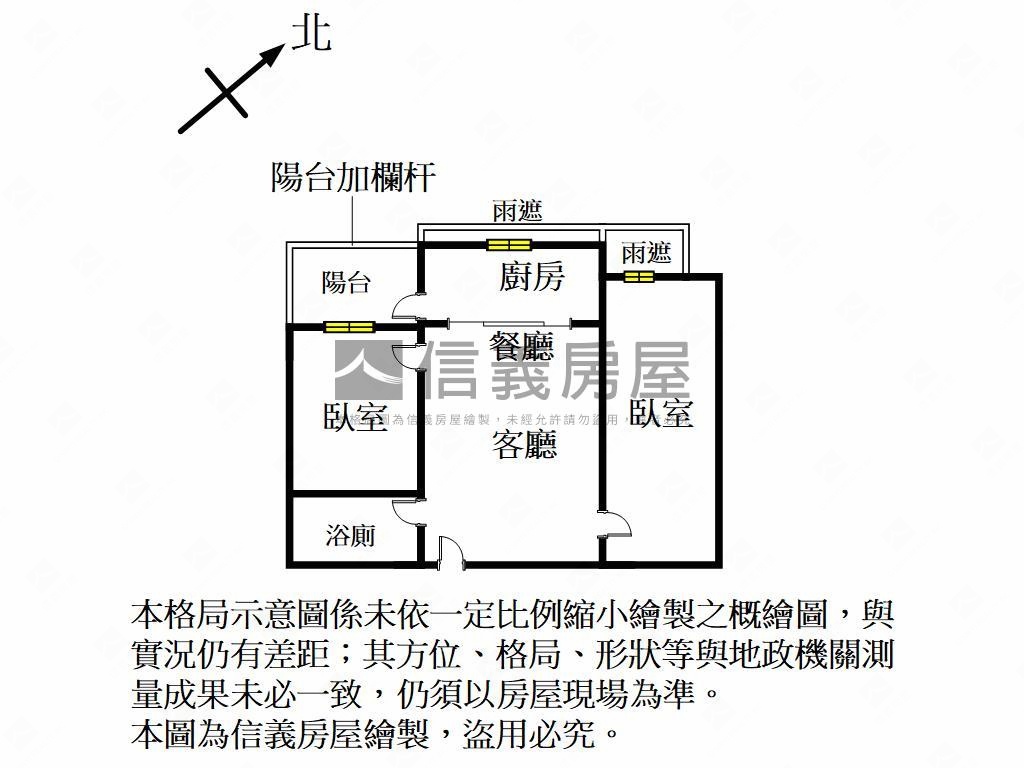 近ＡＩ公園～公園一號兩房房屋室內格局與周邊環境
