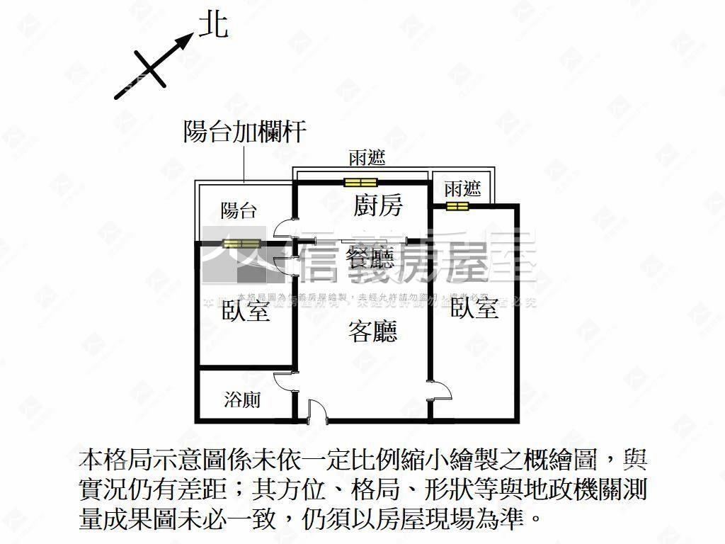 近ＡＩ公園～公園一號兩房房屋室內格局與周邊環境