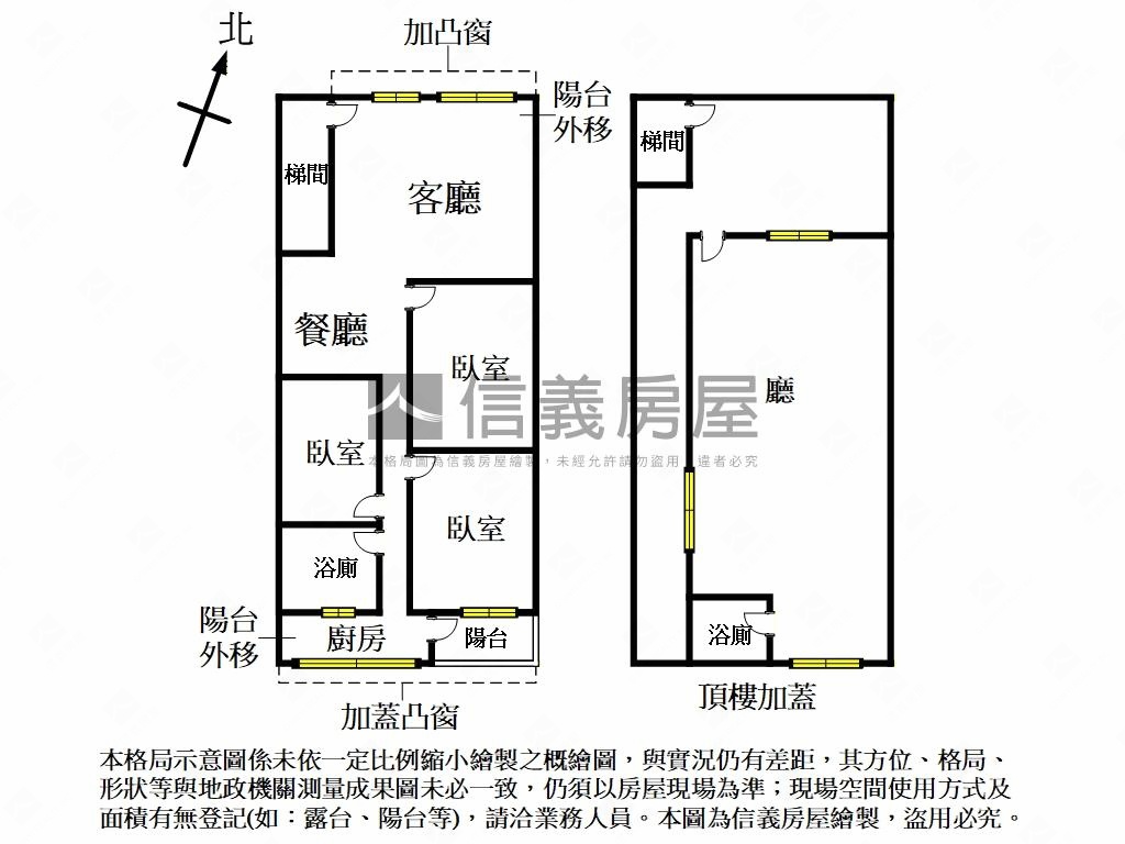 五權公園低總價頂加房屋室內格局與周邊環境