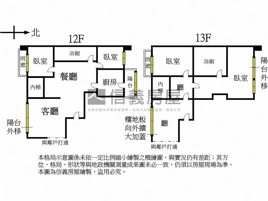 專營．皇城家天下．樓中樓房屋室內格局與周邊環境