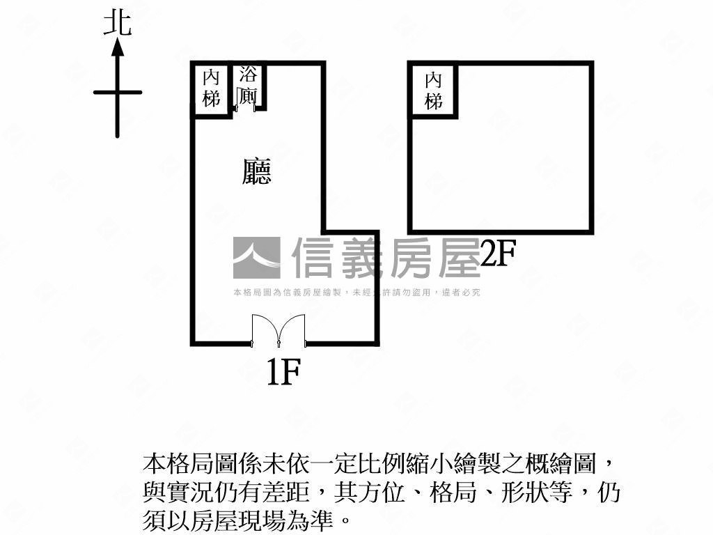 商業區黃金店面房屋室內格局與周邊環境