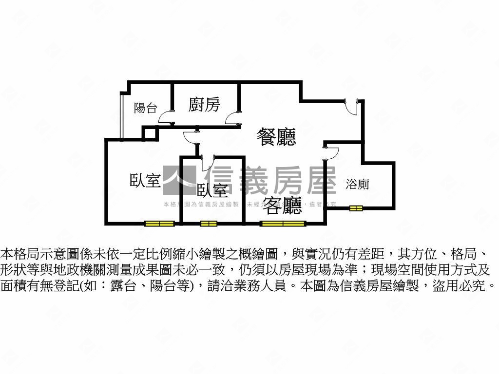 上仁一品苑兩房房屋室內格局與周邊環境