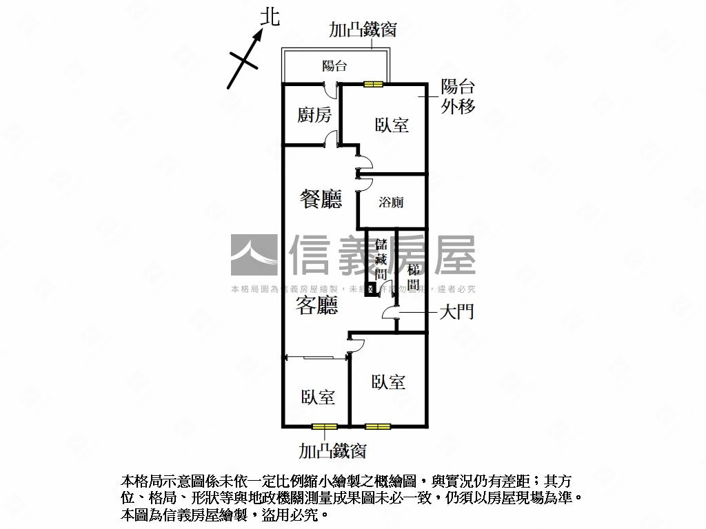 正和璞邸美妝三房房屋室內格局與周邊環境