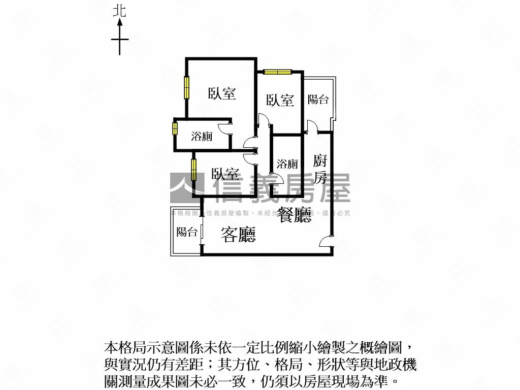 世界巨星高樓三房平車房屋室內格局與周邊環境