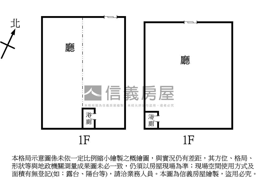 中路收租店面房屋室內格局與周邊環境