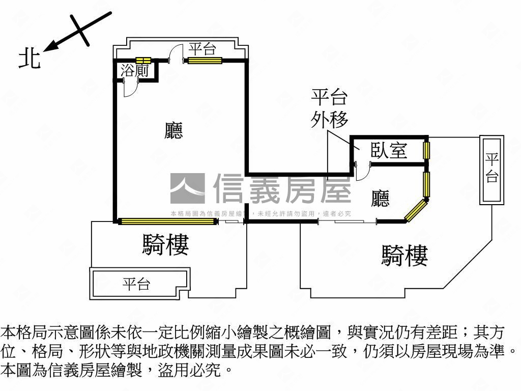 福科路角間雙店面Ａ＋Ｂ房屋室內格局與周邊環境