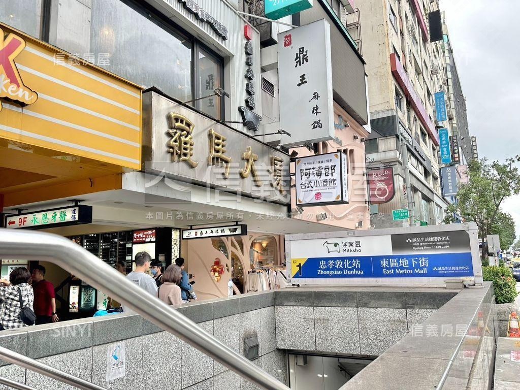 忠孝敦化站大面寬邊間住辦房屋室內格局與周邊環境