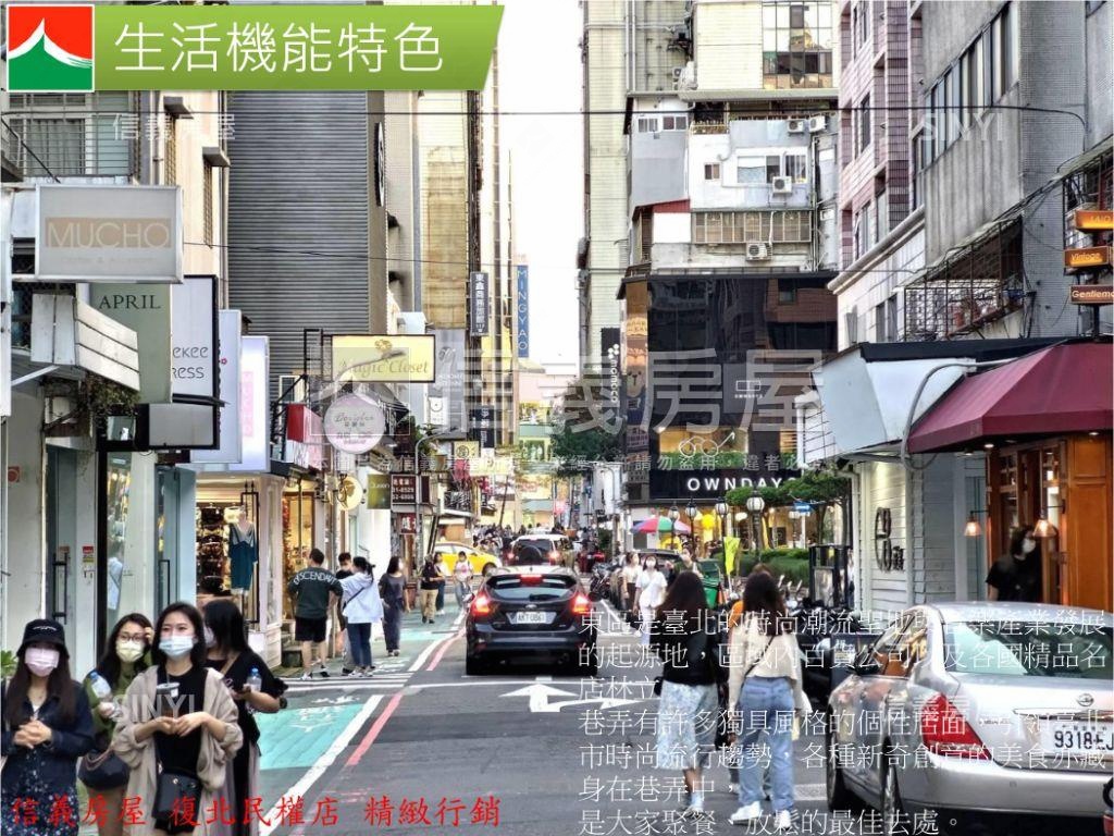 忠孝敦化站大面寬邊間住辦房屋室內格局與周邊環境