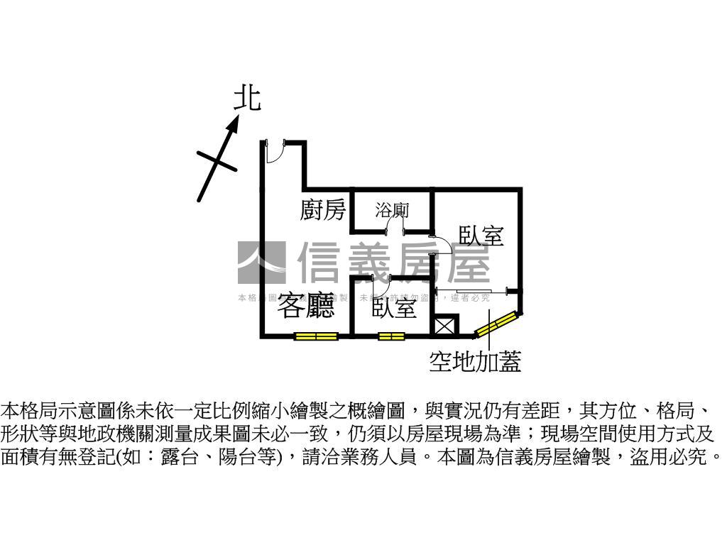近菜寮捷運站高樓電梯兩房房屋室內格局與周邊環境