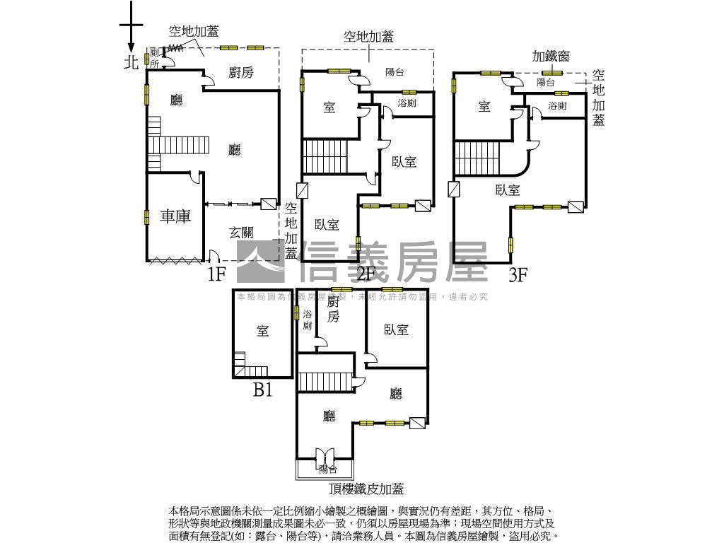 近高醫面寬稀有車庫透天房屋室內格局與周邊環境
