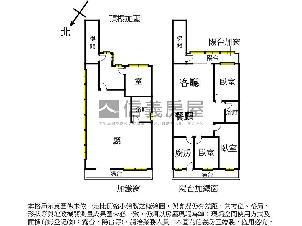 近捷運機能成功靜巷三房房屋室內格局與周邊環境