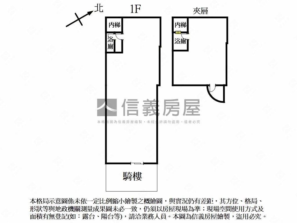 四號公園黃金挑高店面房屋室內格局與周邊環境