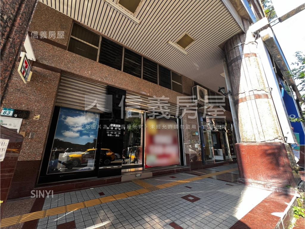 四號公園黃金挑高店面房屋室內格局與周邊環境