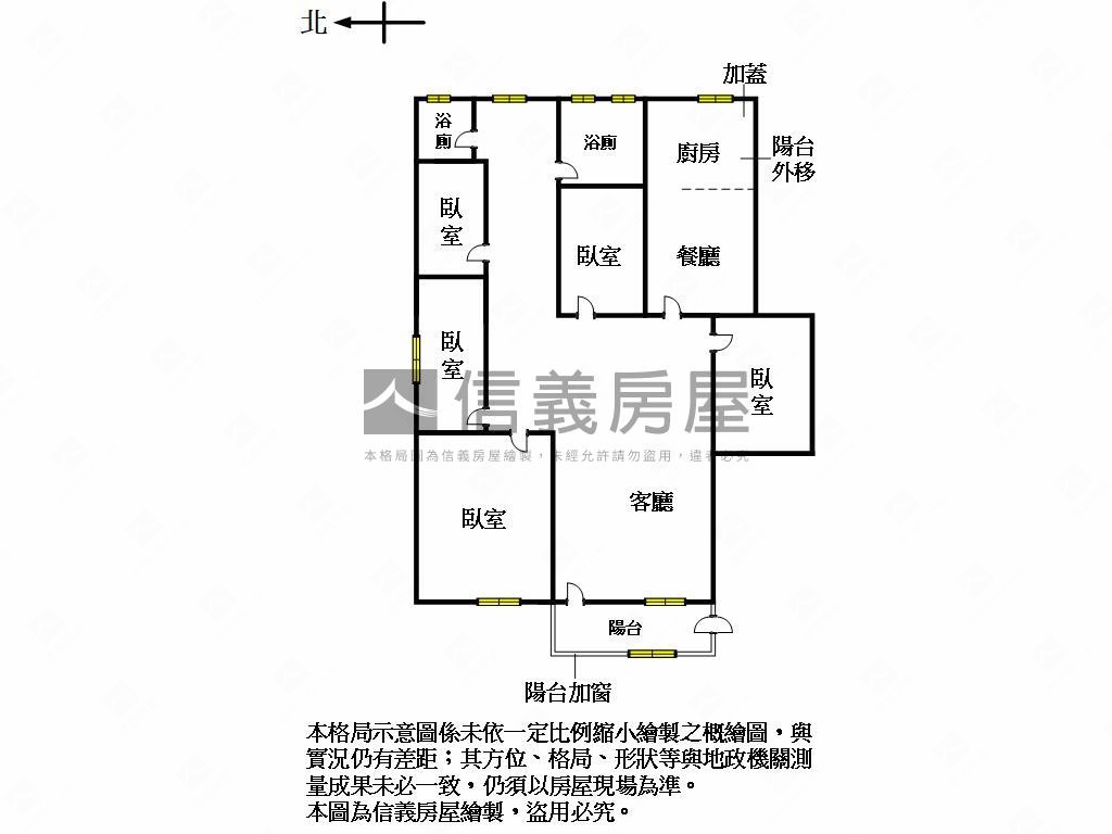 近竹中車站稀有五房房屋室內格局與周邊環境