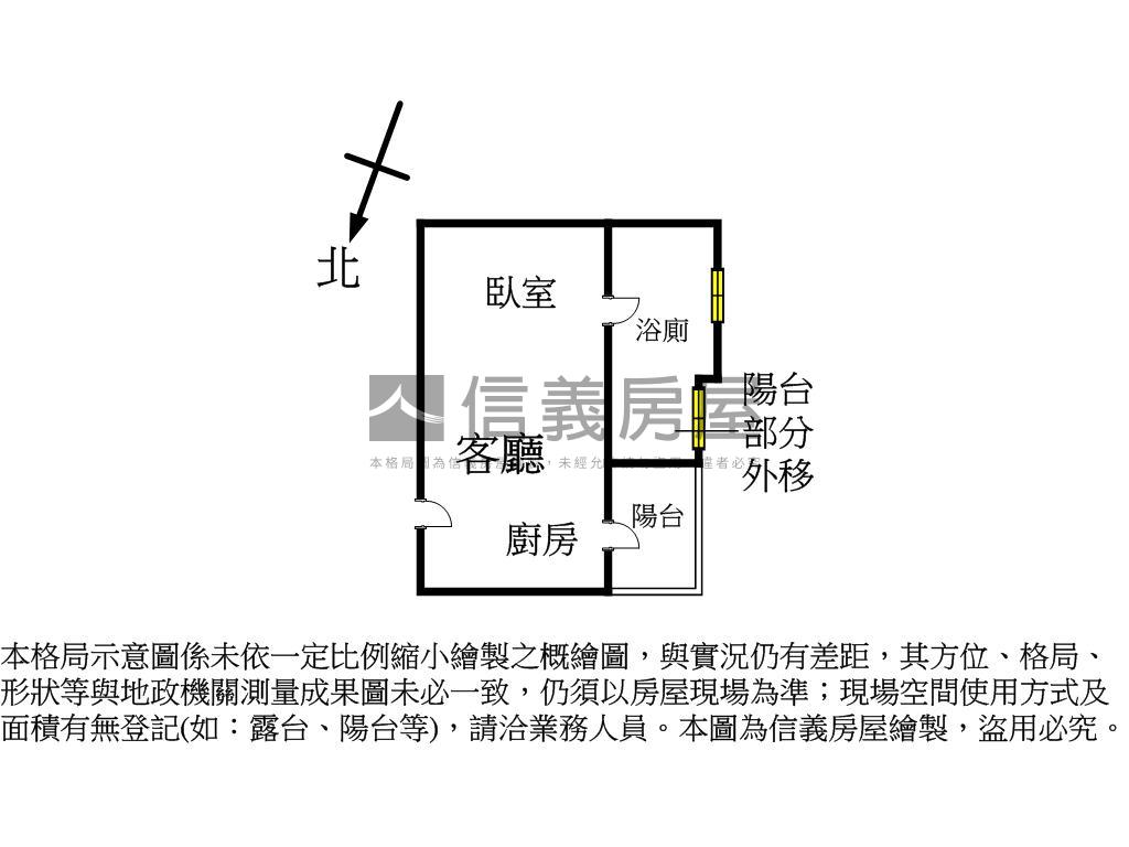 先看我這間康朵一房附車位房屋室內格局與周邊環境