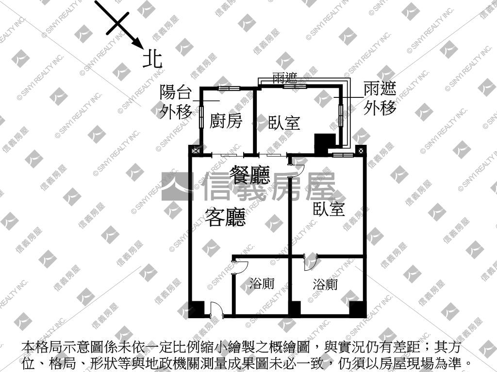 台北灣兩房車位房屋室內格局與周邊環境