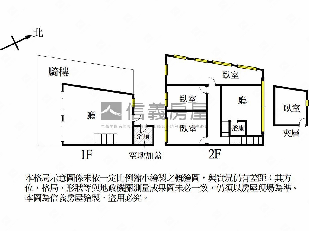 仁武大地坪三角窗透天房地房屋室內格局與周邊環境