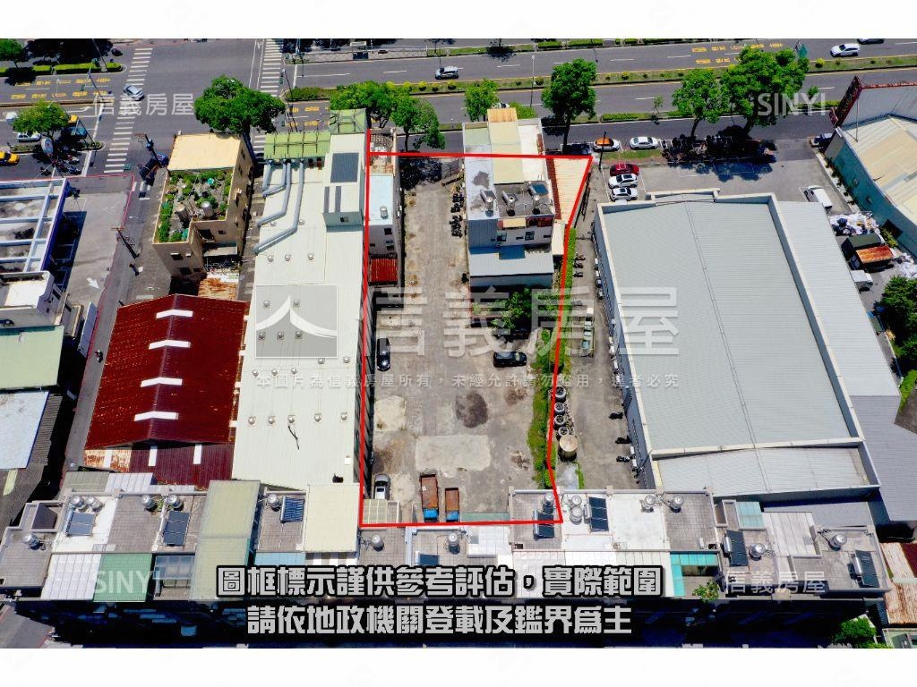 市中心文藻旁乙工正路廠房房屋室內格局與周邊環境