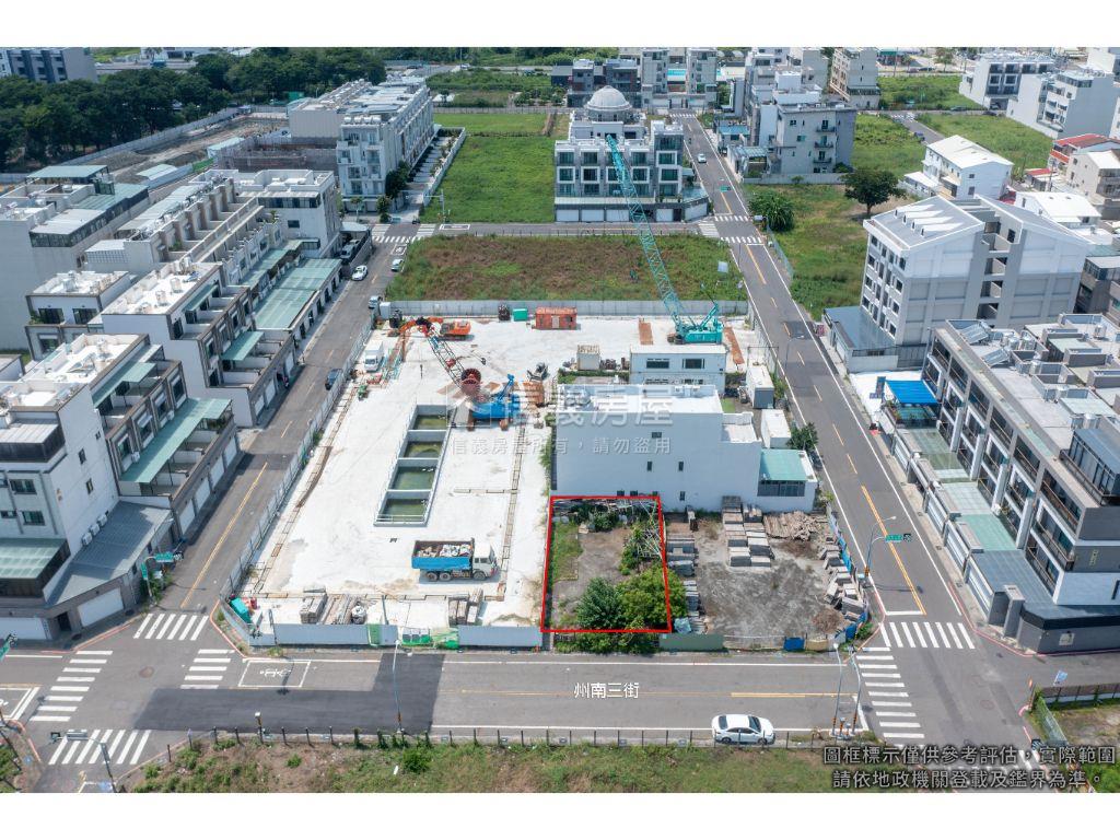 州南面寬約１０米方正地房屋室內格局與周邊環境