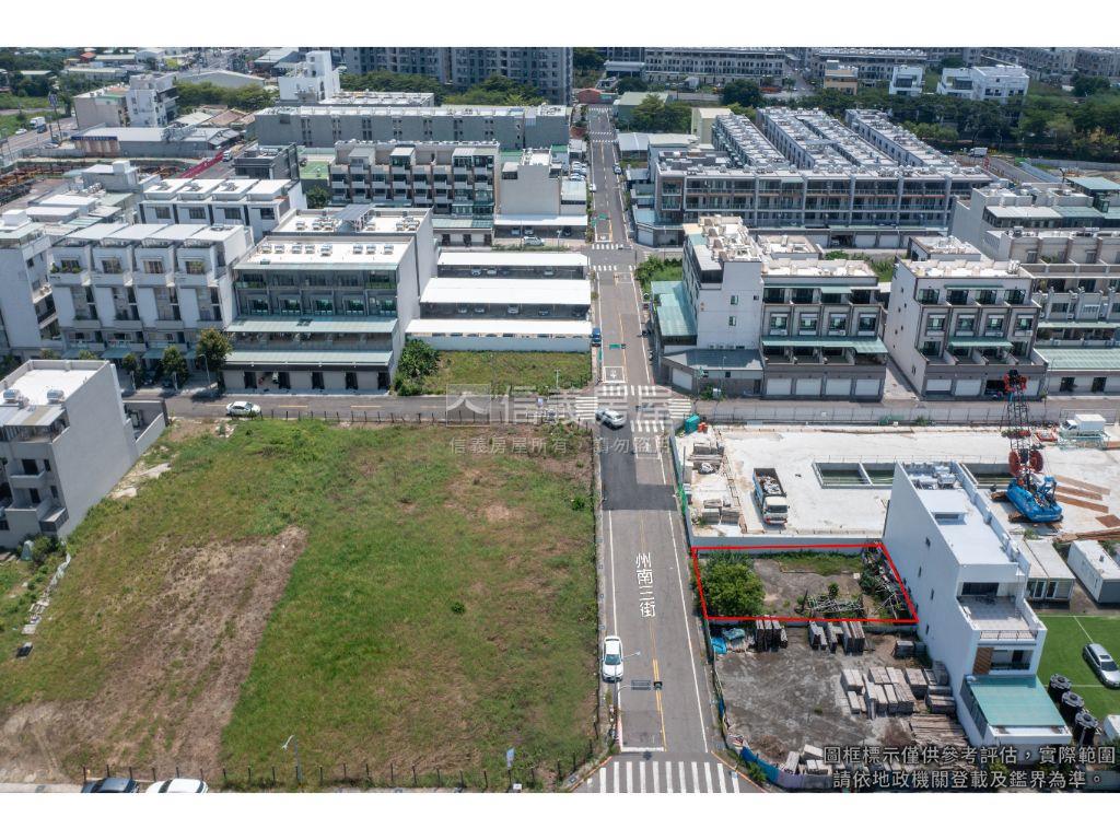 州南面寬約１０米方正地房屋室內格局與周邊環境
