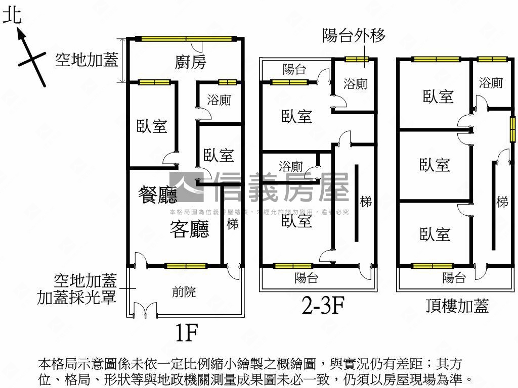 溪州公園旁收租透天房屋室內格局與周邊環境