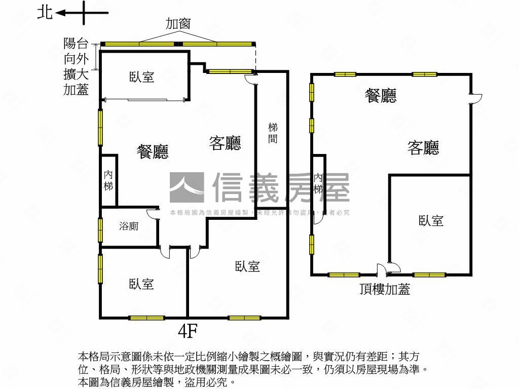 專任低總價內梯頂加大空間房屋室內格局與周邊環境