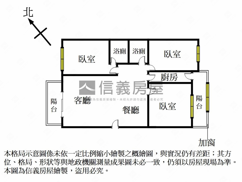 潤泰綠邑中庭三房美屋房屋室內格局與周邊環境