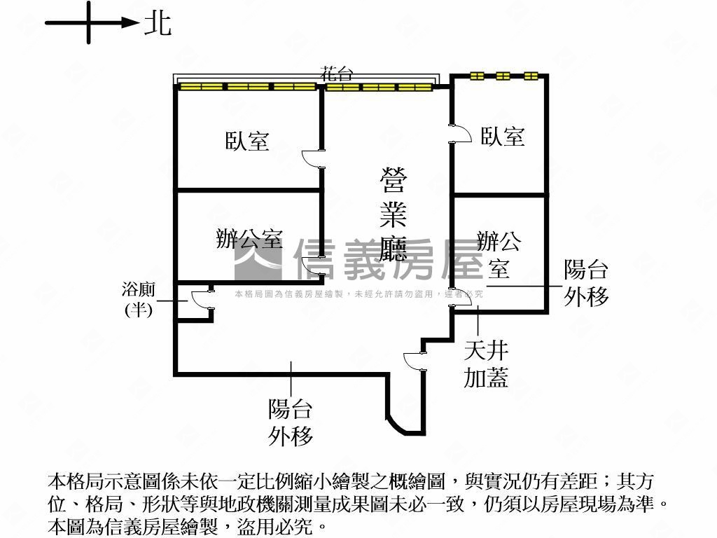 商辦＞西區高樓視野雙車位房屋室內格局與周邊環境