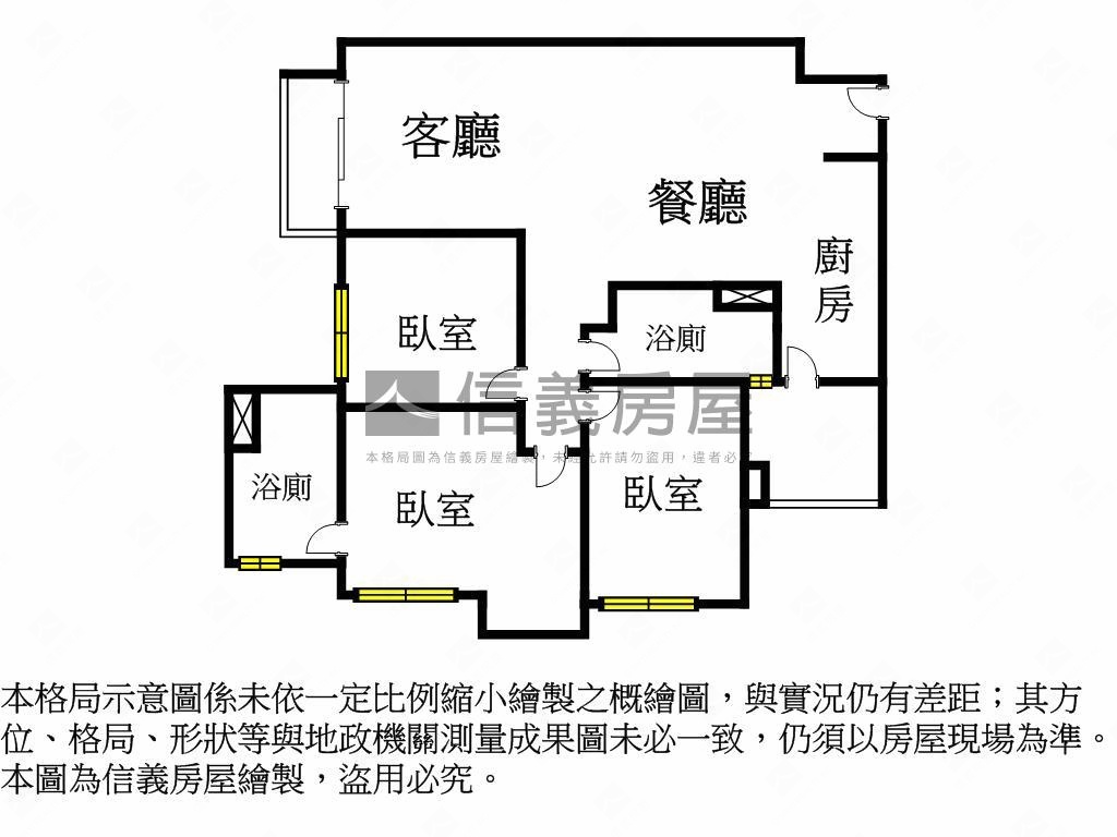 敘山行路Ｂ１棟三房雙車！房屋室內格局與周邊環境