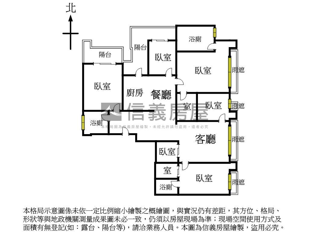 詠大直美妝豪邸房屋室內格局與周邊環境