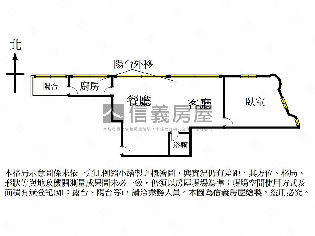 中正國中邊間高樓房屋室內格局與周邊環境