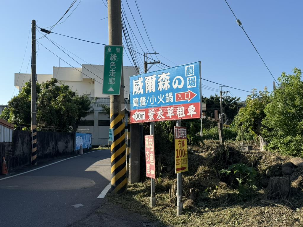 后豐鐵馬道旁農地房屋室內格局與周邊環境