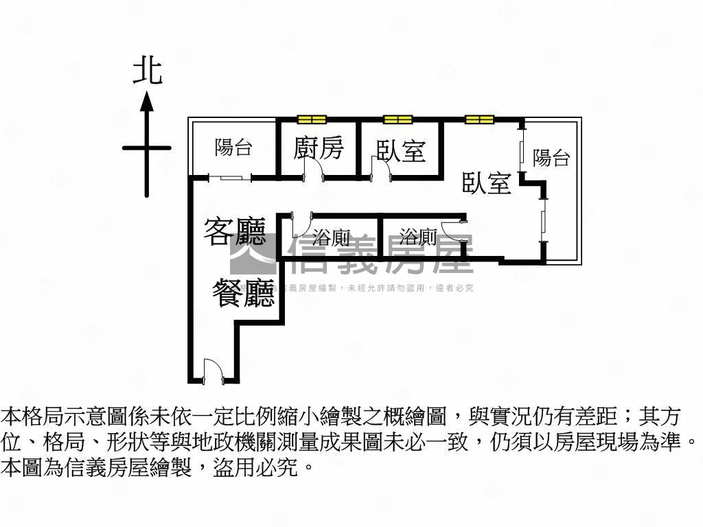 金城舞世界花園３樓房屋室內格局與周邊環境