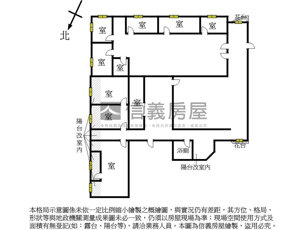前金區辦公室貳房屋室內格局與周邊環境