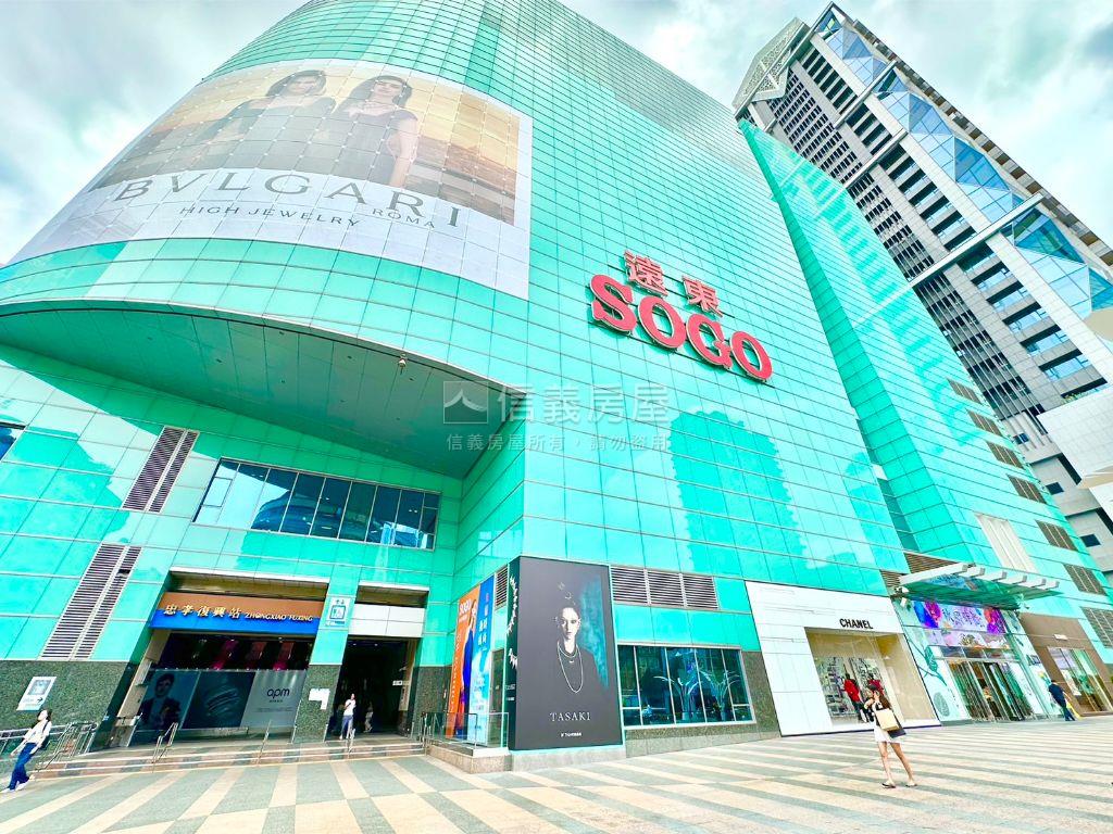 正忠孝東路★頂好黃金店面房屋室內格局與周邊環境