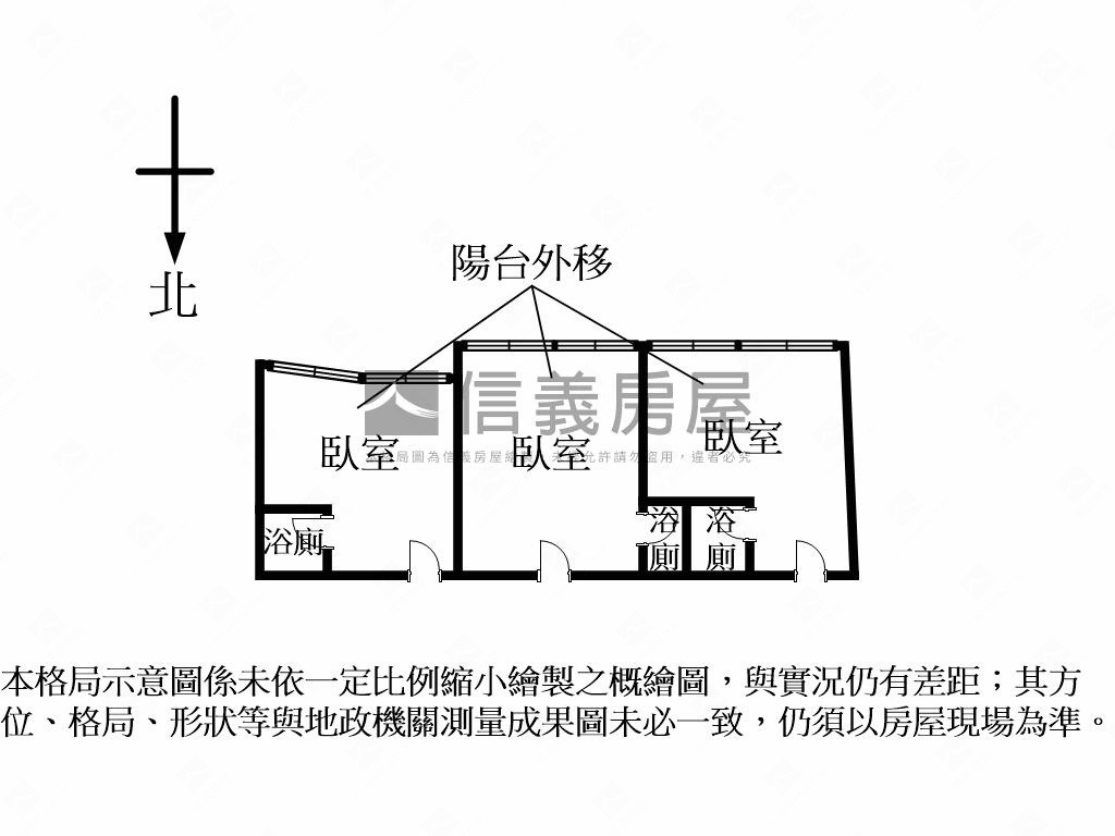 民生社區電梯三房房屋室內格局與周邊環境